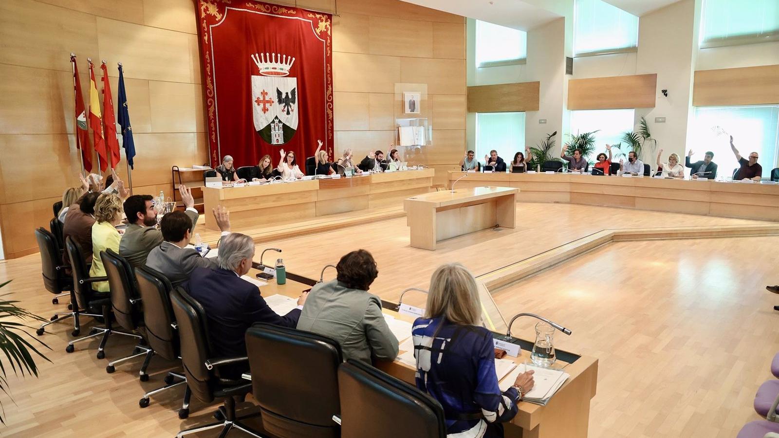 El Pleno de Alcobendas aprueba un acto declarativo contra la Ley de Amnistía