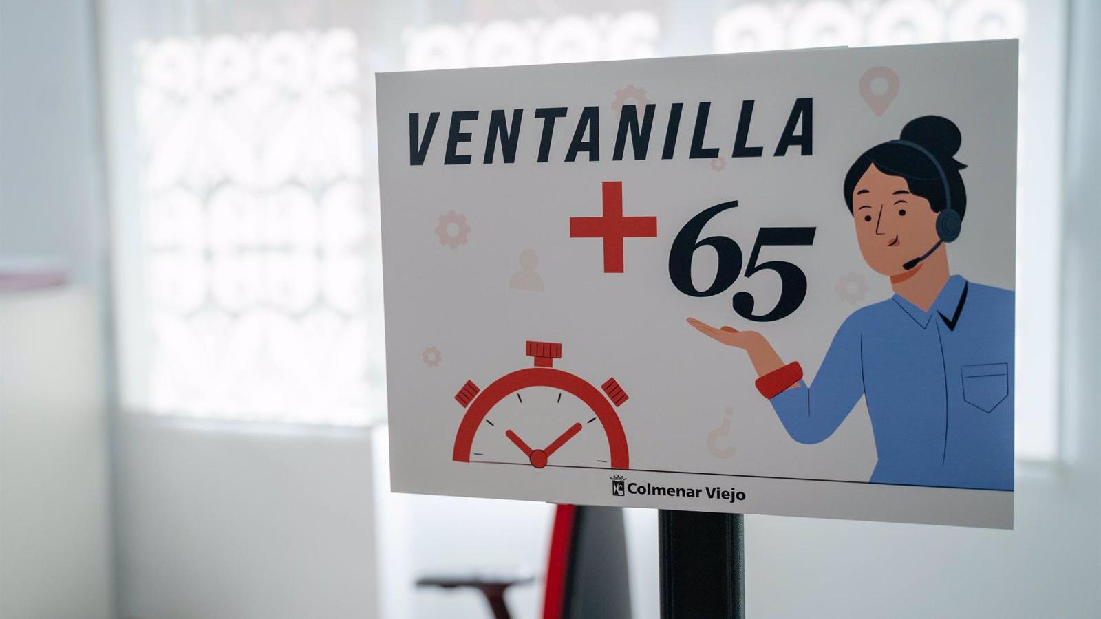 Colmenar implanta una ventanilla sin cita para mayores de 65 con atención presencial