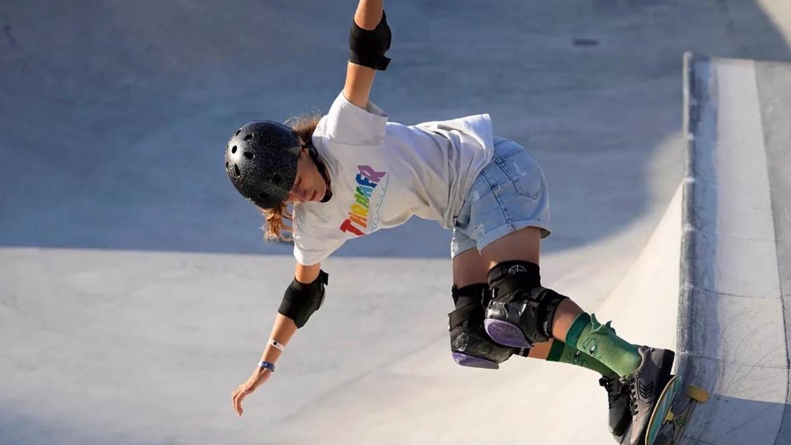 La joven española Naia Laso, quinta del mundo de park