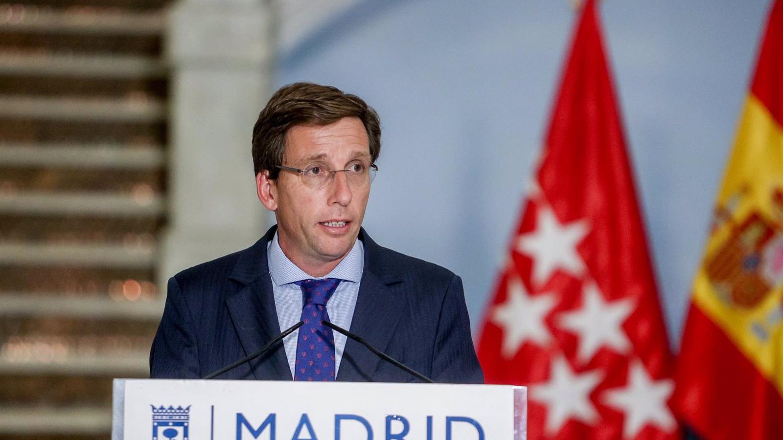 Martínez-Almeida denuncia la "equidistancia" de Más Madrid con el conflicto en Israel