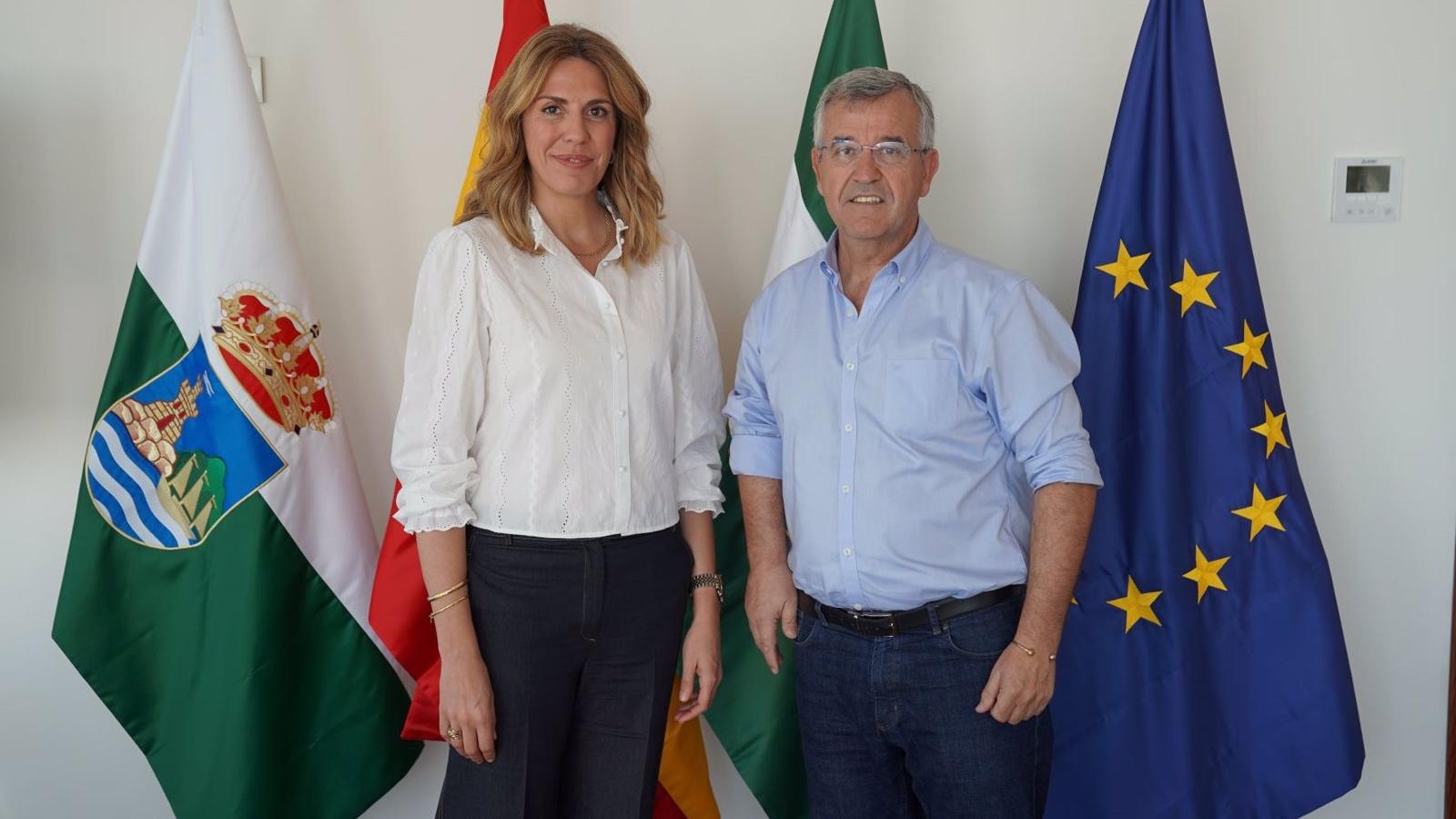 La alcaldesa de Pozuelo visita Estepona tras resultar elegida finalista como Ciudad Europea del Año 2023