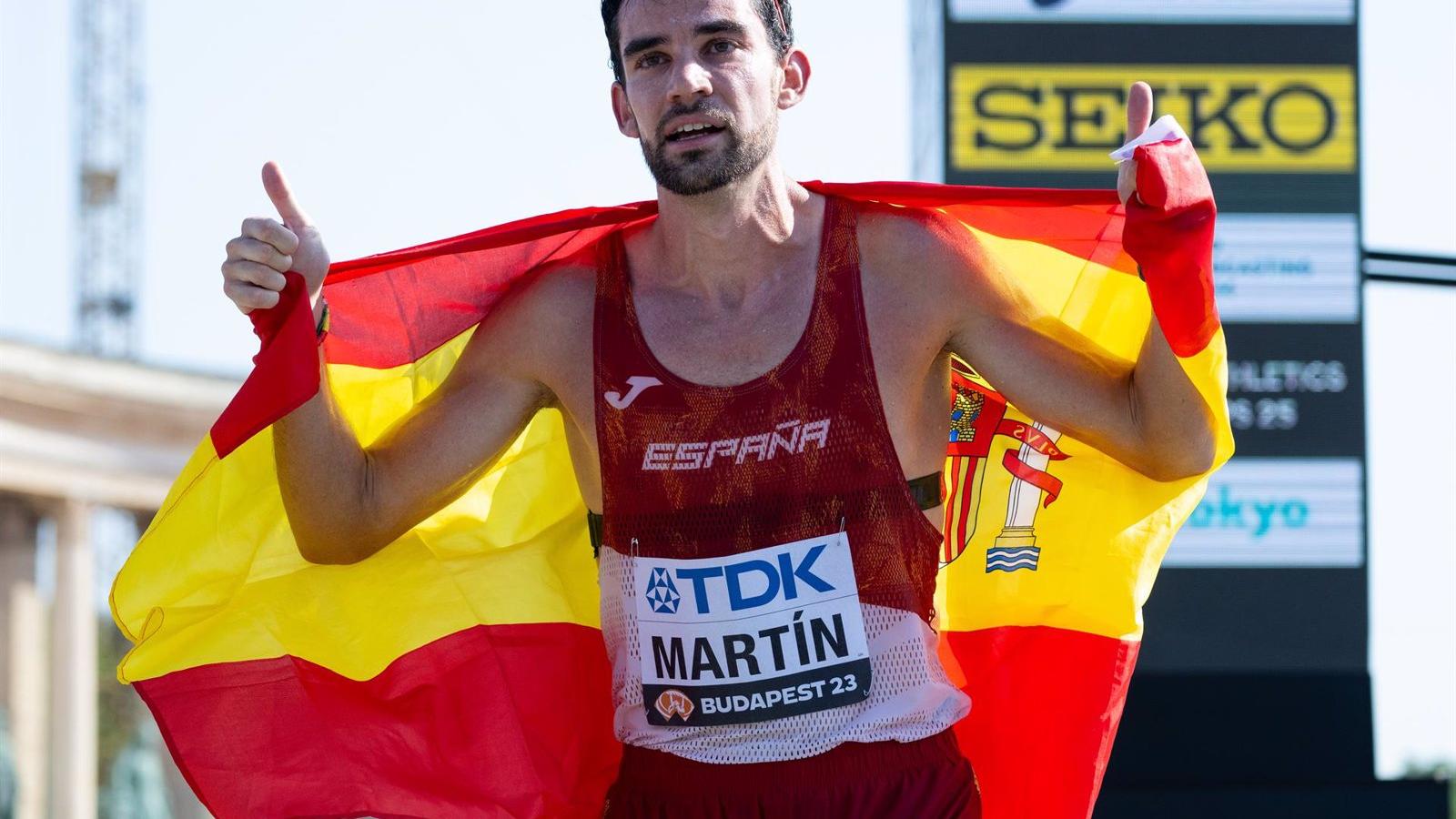 El marchador español Álvaro Martín, candidato a 'mejor atleta' del año en 2023