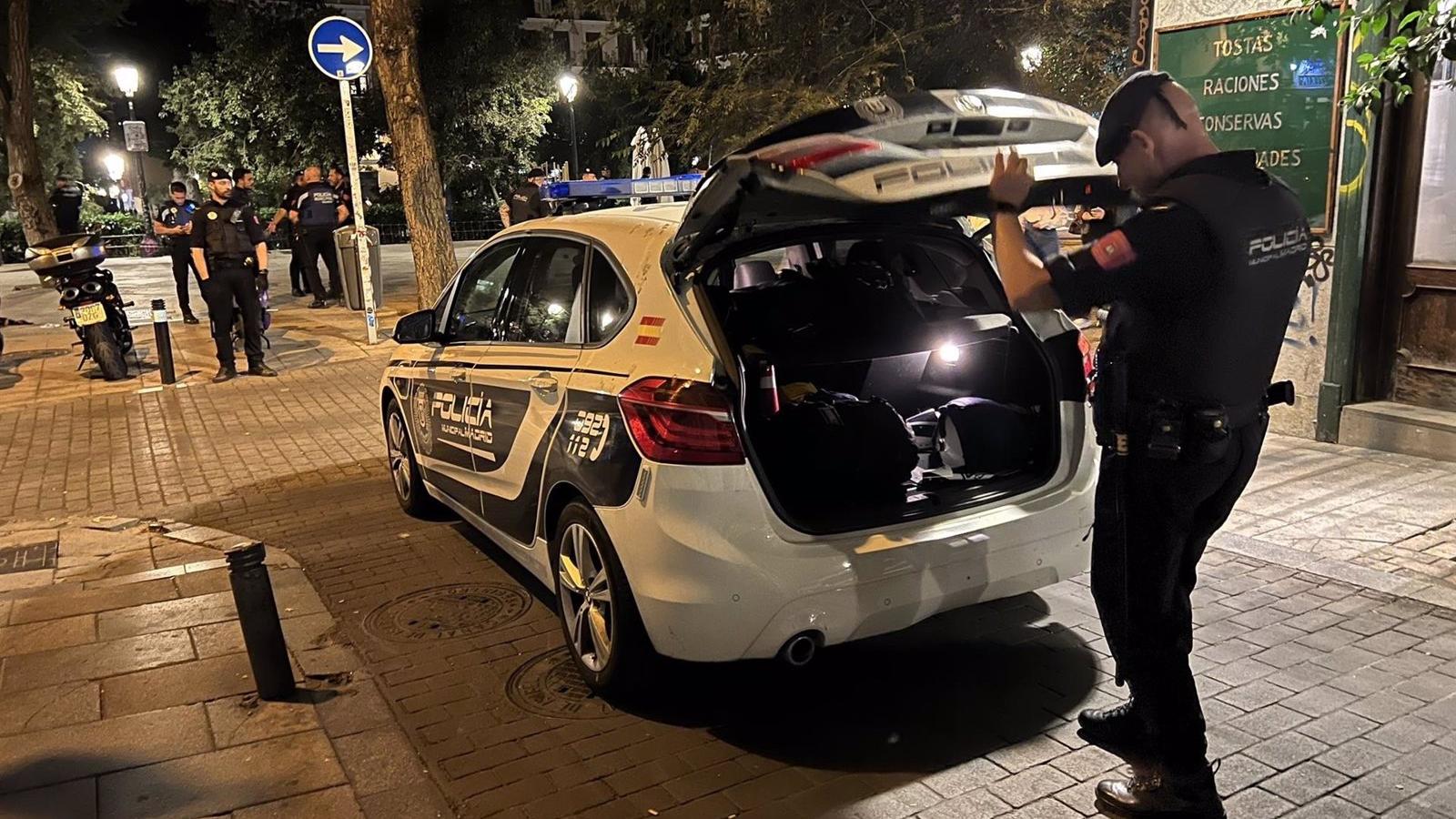 Detenido un hombre de origen dominicano como presunto autor del apuñalamiento de la Plaza del Dos de Mayo