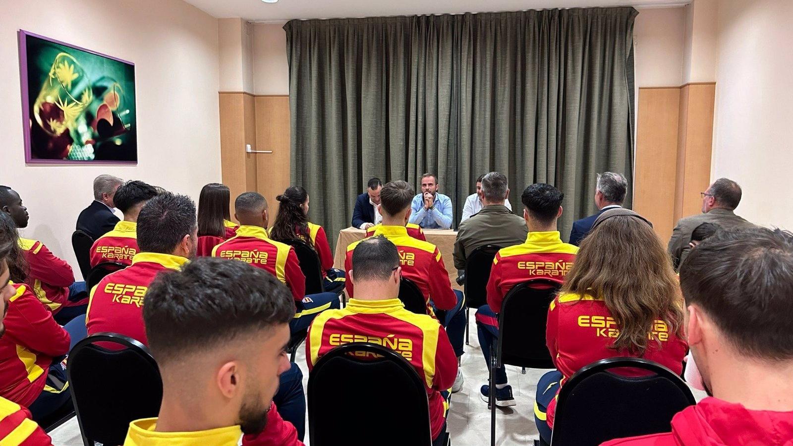 Arganda sede de la concentración de la selección nacional de Karate antes del Mundial de Budapest