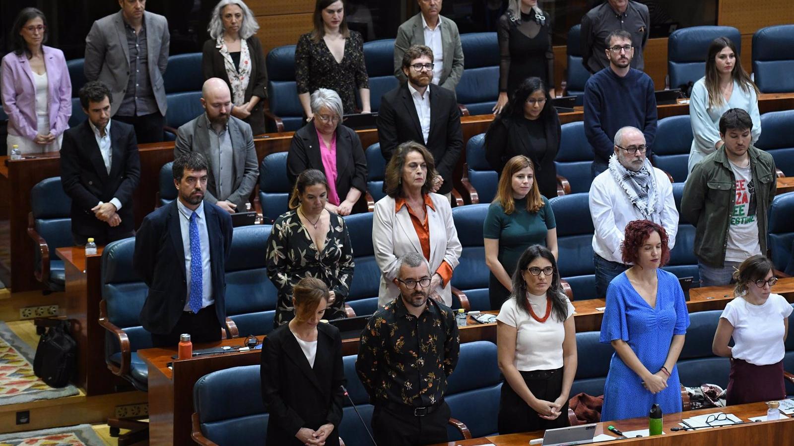 Ossorio podrá retirar la palabra a los diputados que hagan un minuto de silencio no consensuado en la Asamblea de Madrid