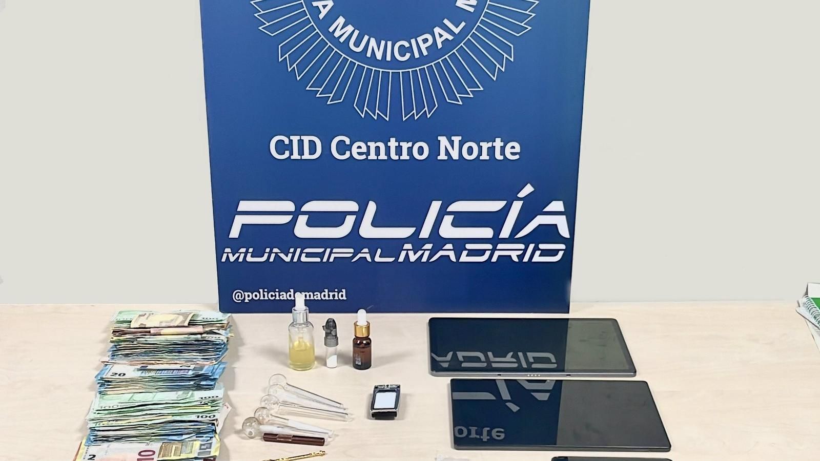  Detenida una joven que vendía diversos tipos de droga en patinete por el centro de Madrid