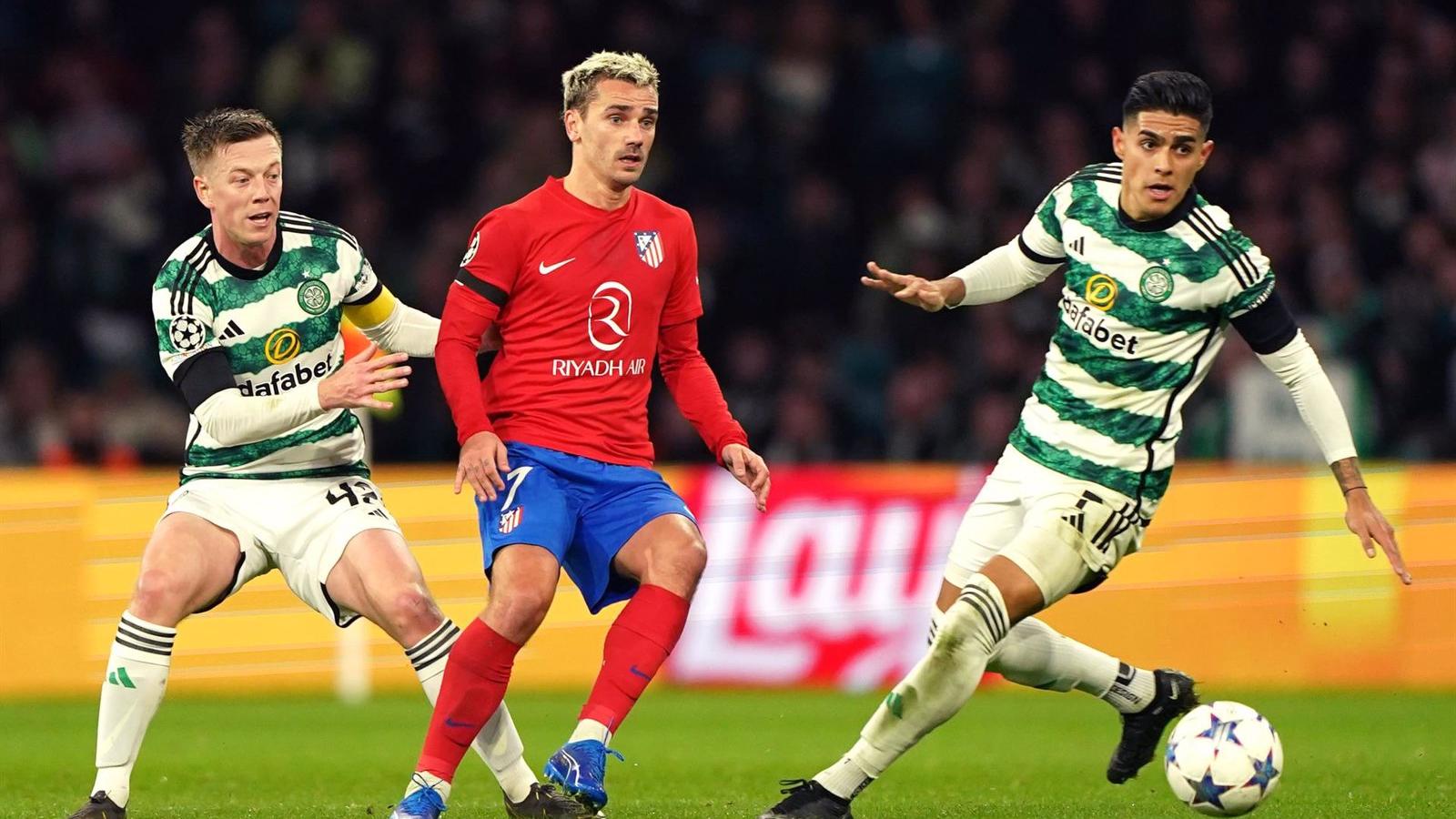 El Atlético se lleva un empate agridulce de Celtic Park