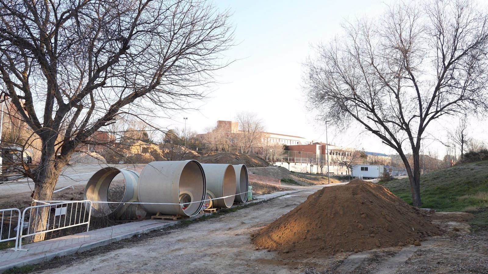 Arrancan las obras de un gran colector de Loranca de Fuenlabrada para evitar inundaciones
