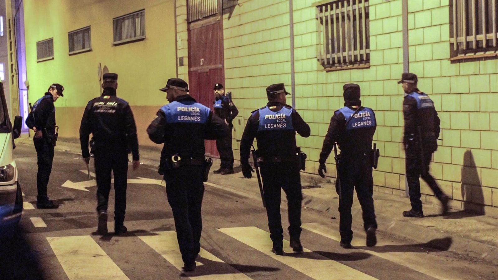  12 detenidos, 700 desalojados y 3 naves clausuradas en una operación contra fiestas ilegales en Leganés