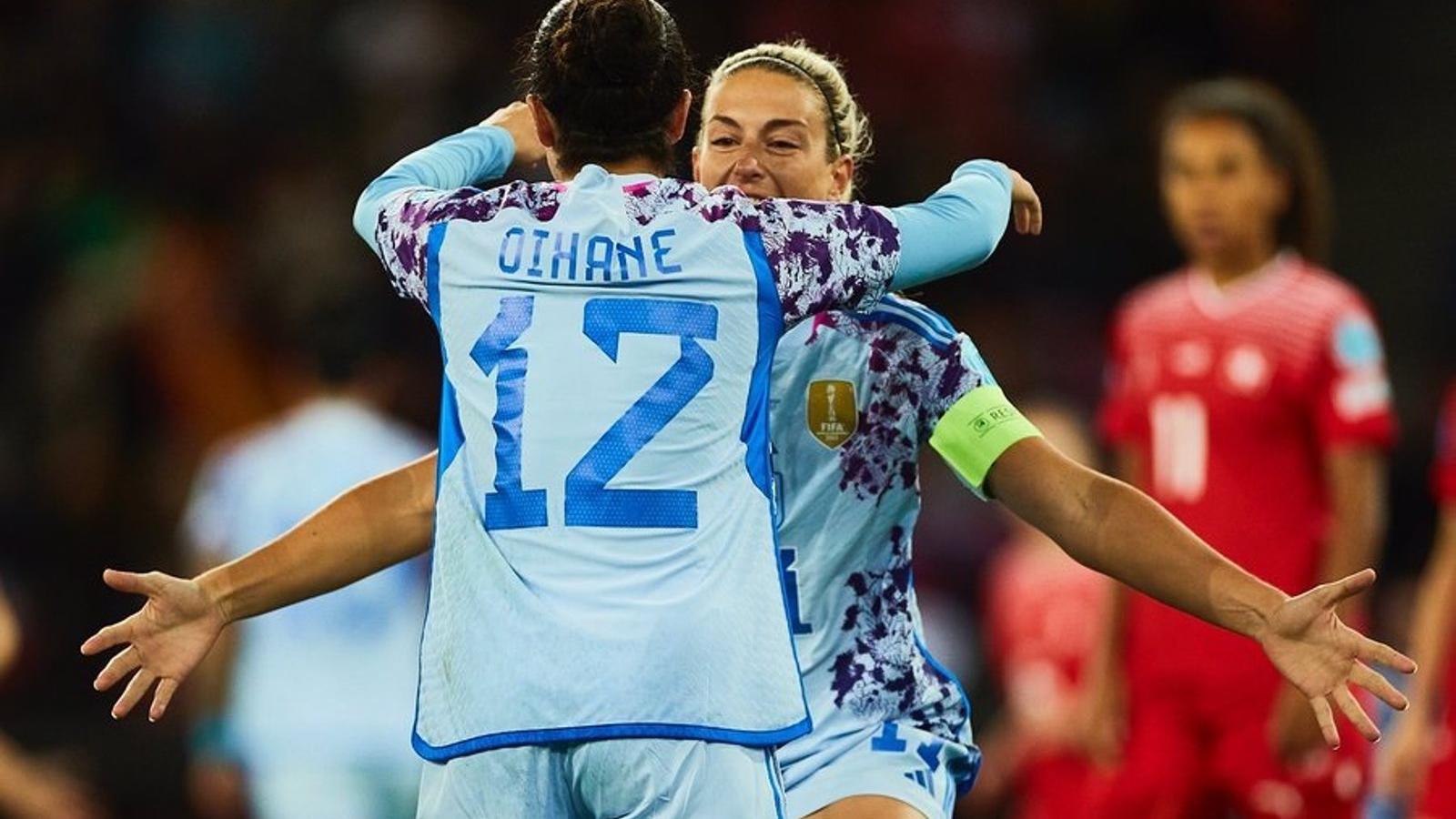 España devora otra vez a Suiza y roza la 'Final a Cuatro'