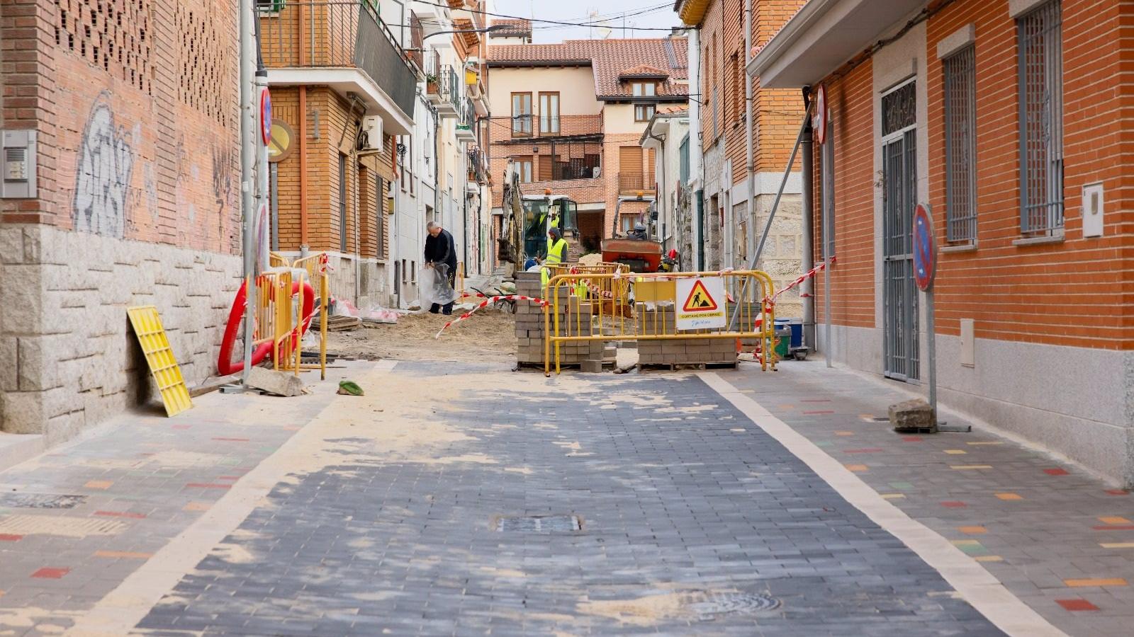 Colmenar avanza en reurbanización de siete calles del casco histórico con más de 600.000€ de presupuesto