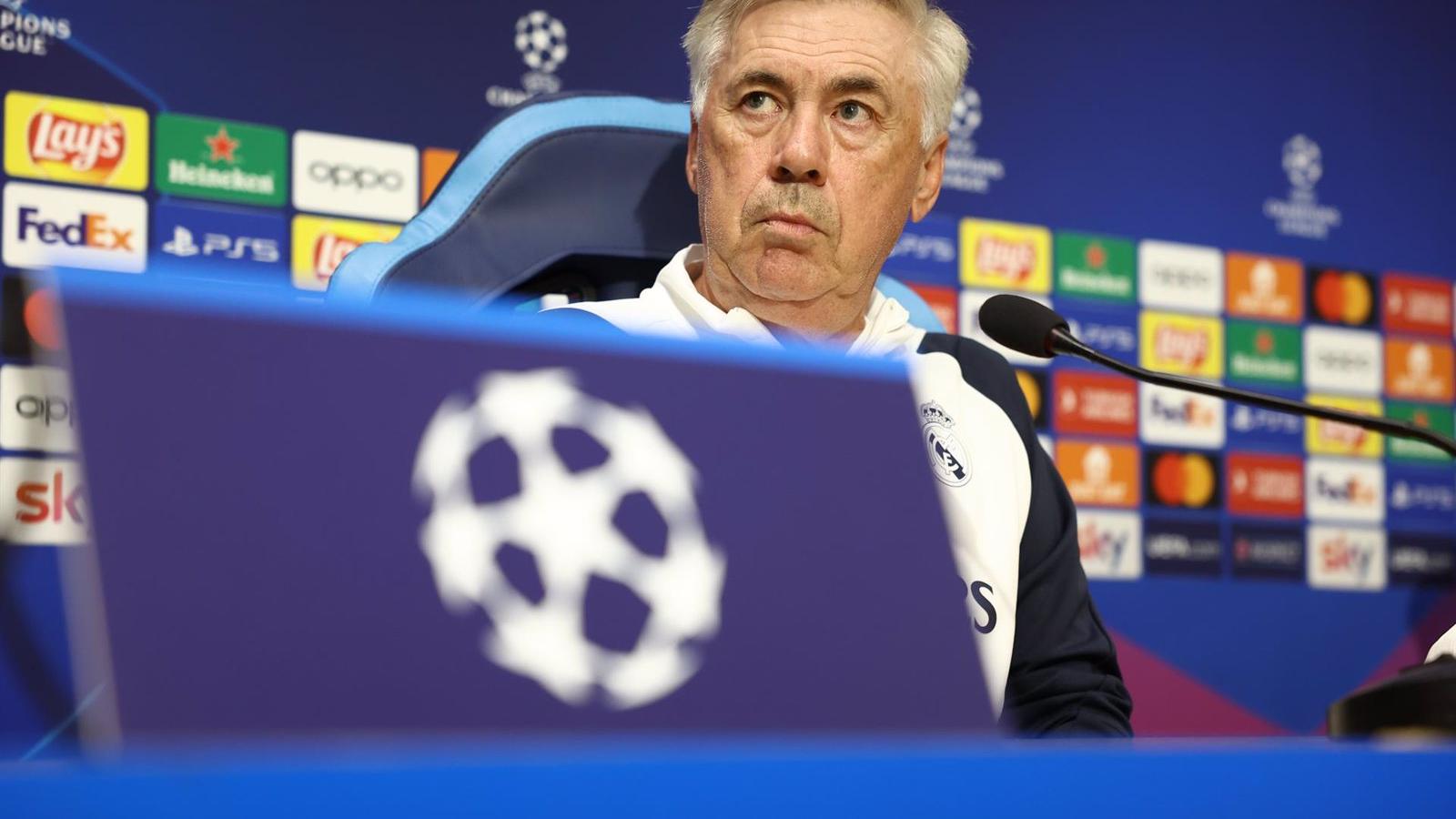 Ancelotti: "Puede que Vinícius tenga que mejorar su actitud en algunas circunstancias"