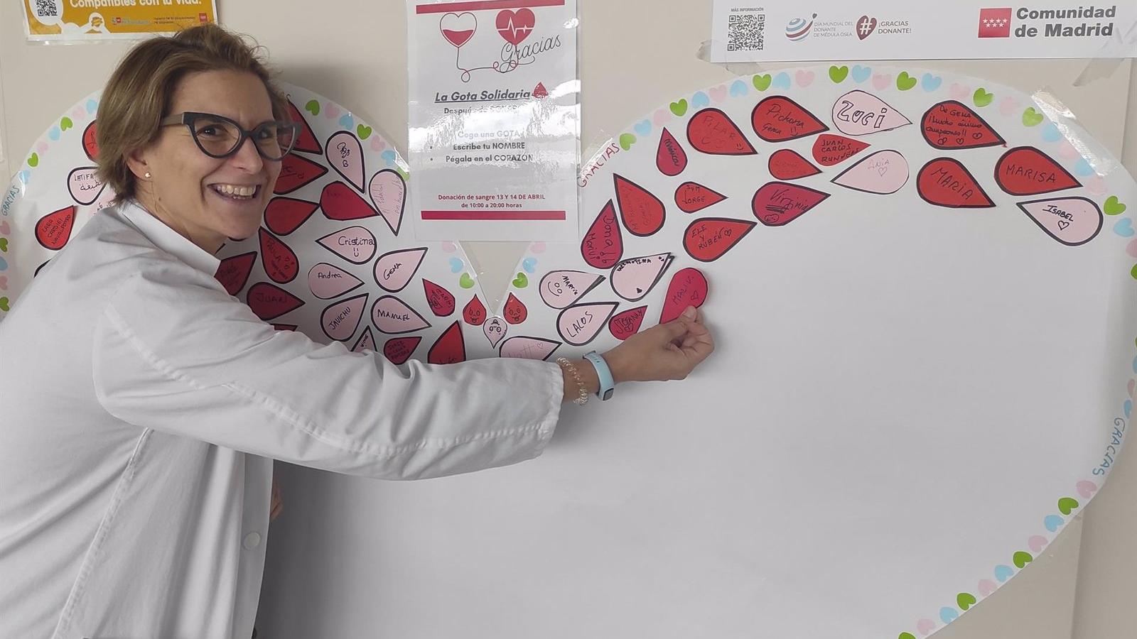 Más de 200 personas se suman al maratón de donación de sangre del Hospital de Fuenlabrada