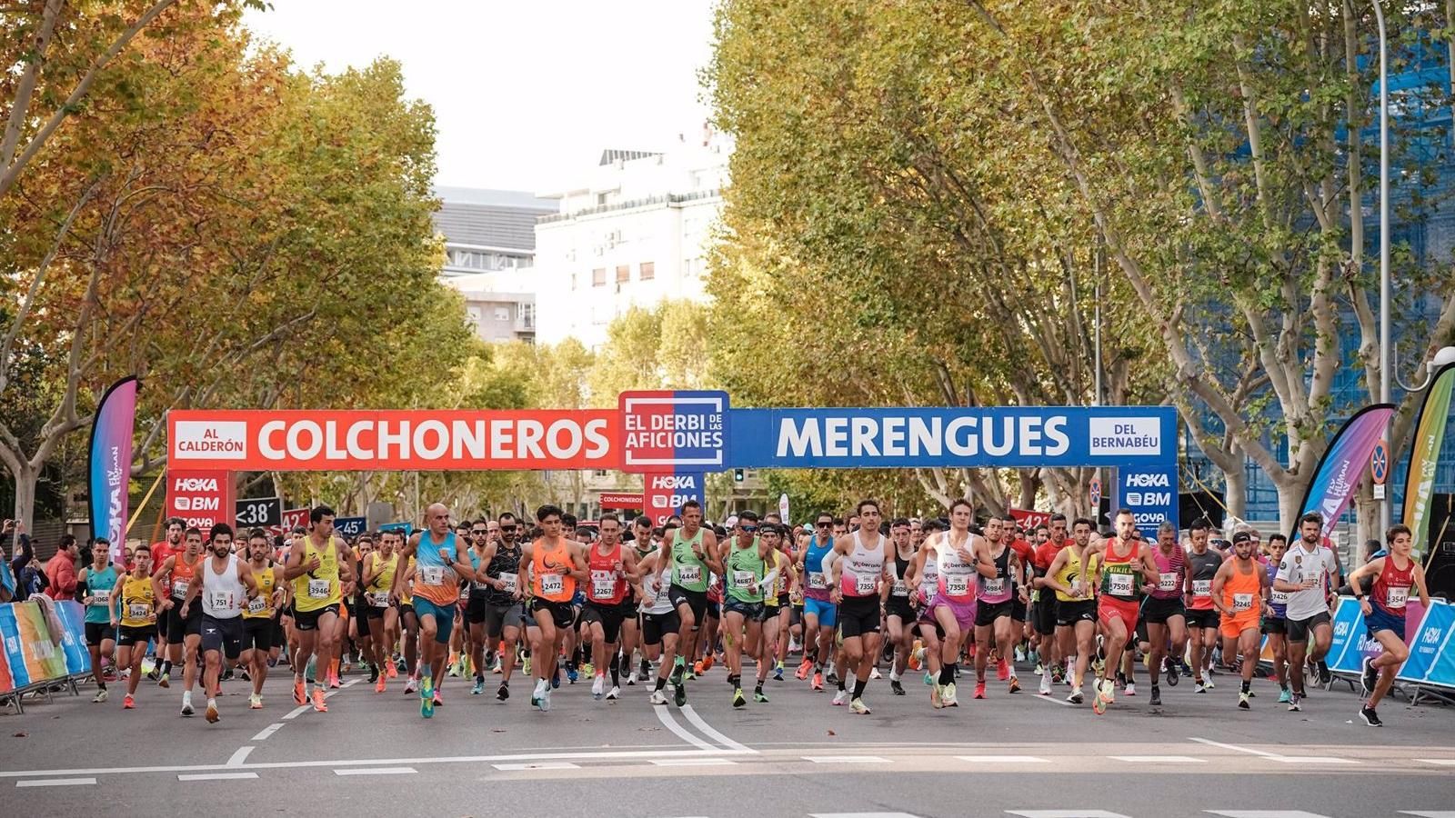 Los seguidores del Atlético se llevan un Derbi de las Aficiones de récord