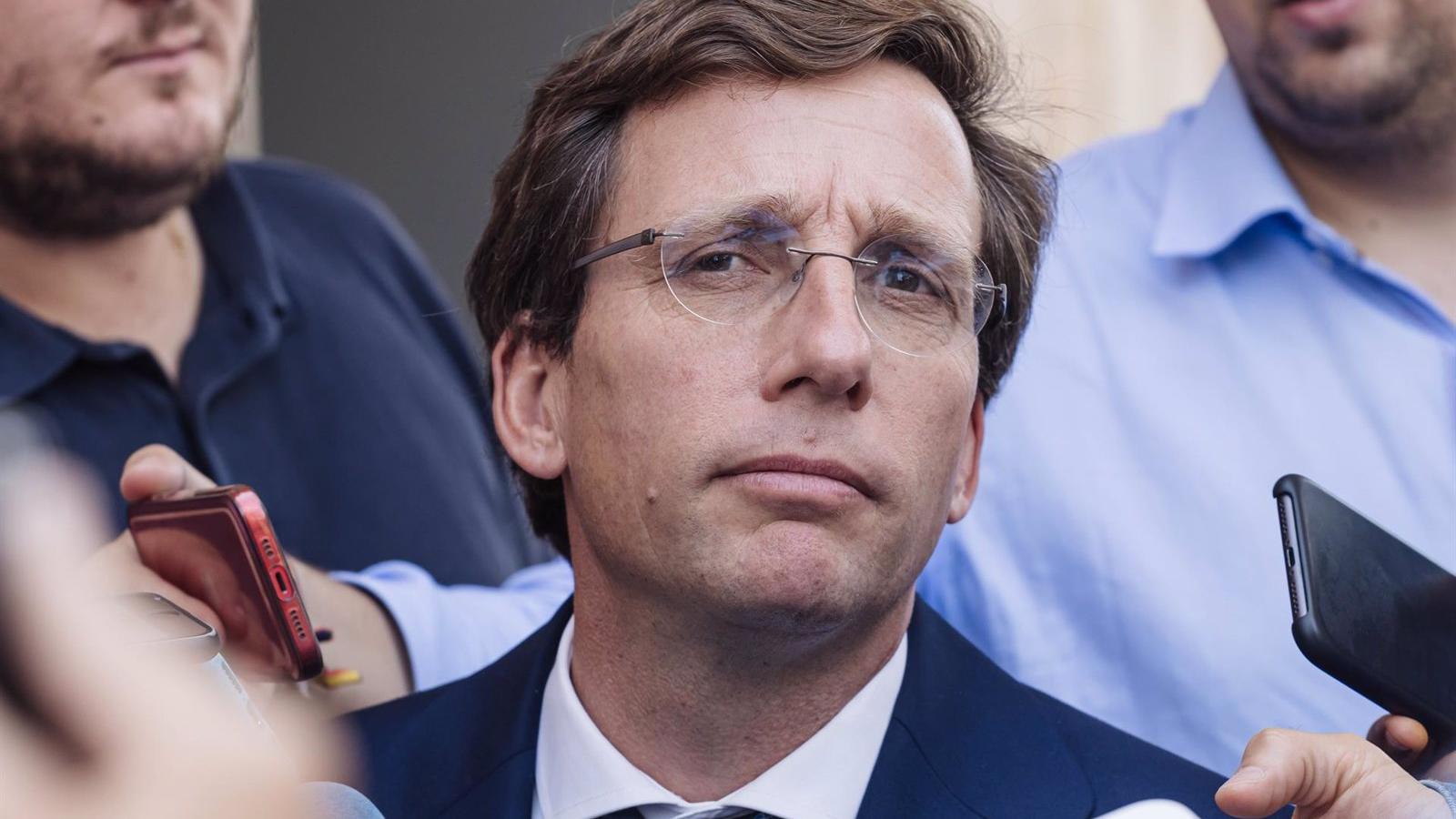 Martínez-Almeida critica la "falta de respeto" del delegado de Gobierno con las cifras de manifestantes