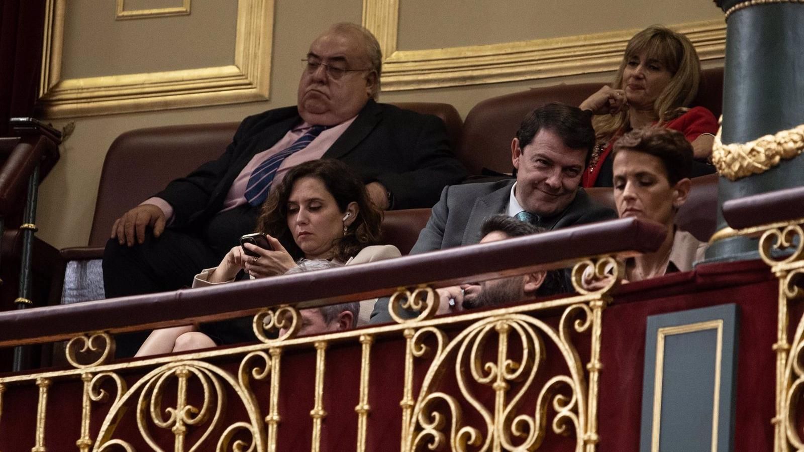 Díaz Ayuso carga contra Sánchez por "difarmarla" en el Congreso y se reafirma en su respuesta