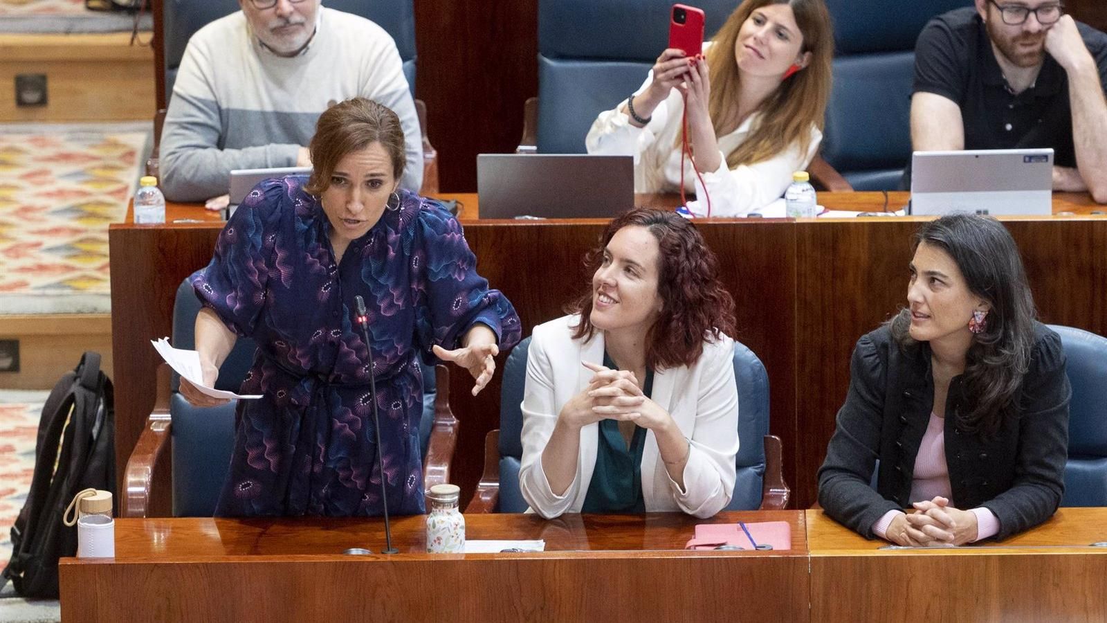 García acusa a Ayuso de insultar "a todos los españoles" por sus palabras a Sánchez en el Congreso