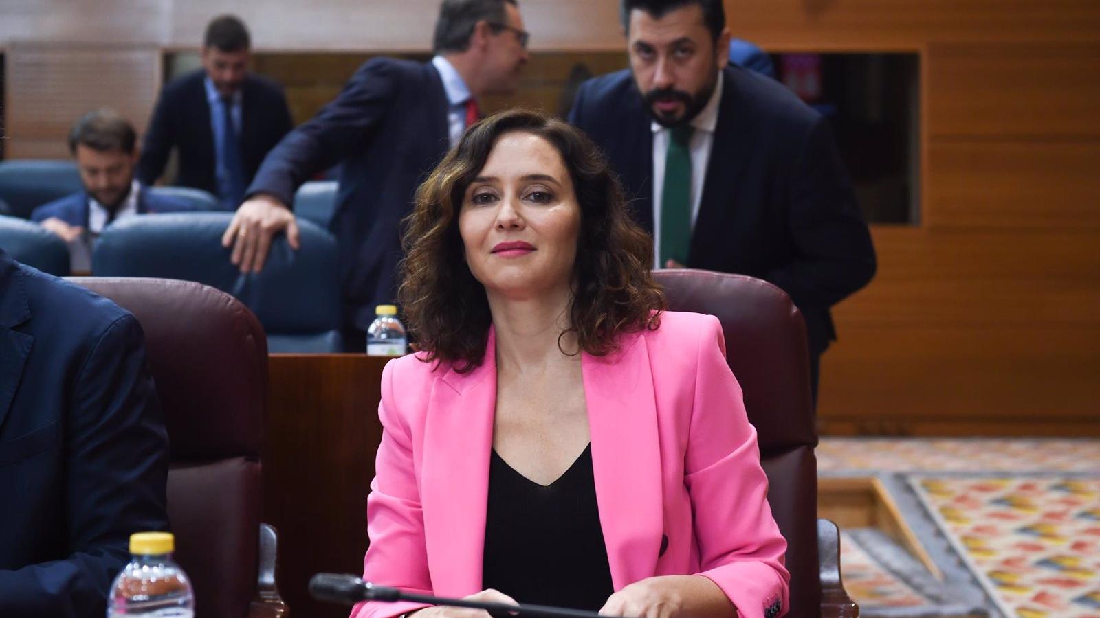 Díaz Ayuso desliza que tras la amnistía a los independentistas "probablemente" llegue una a los "presos de ETA"