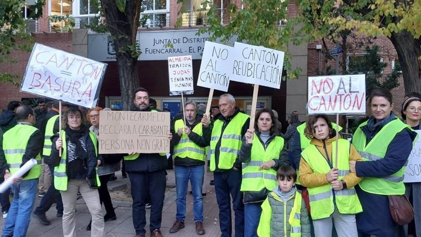 El rechazo vecinal a los cantones vuelve a sumar un nuevo fin de semana de protestas
