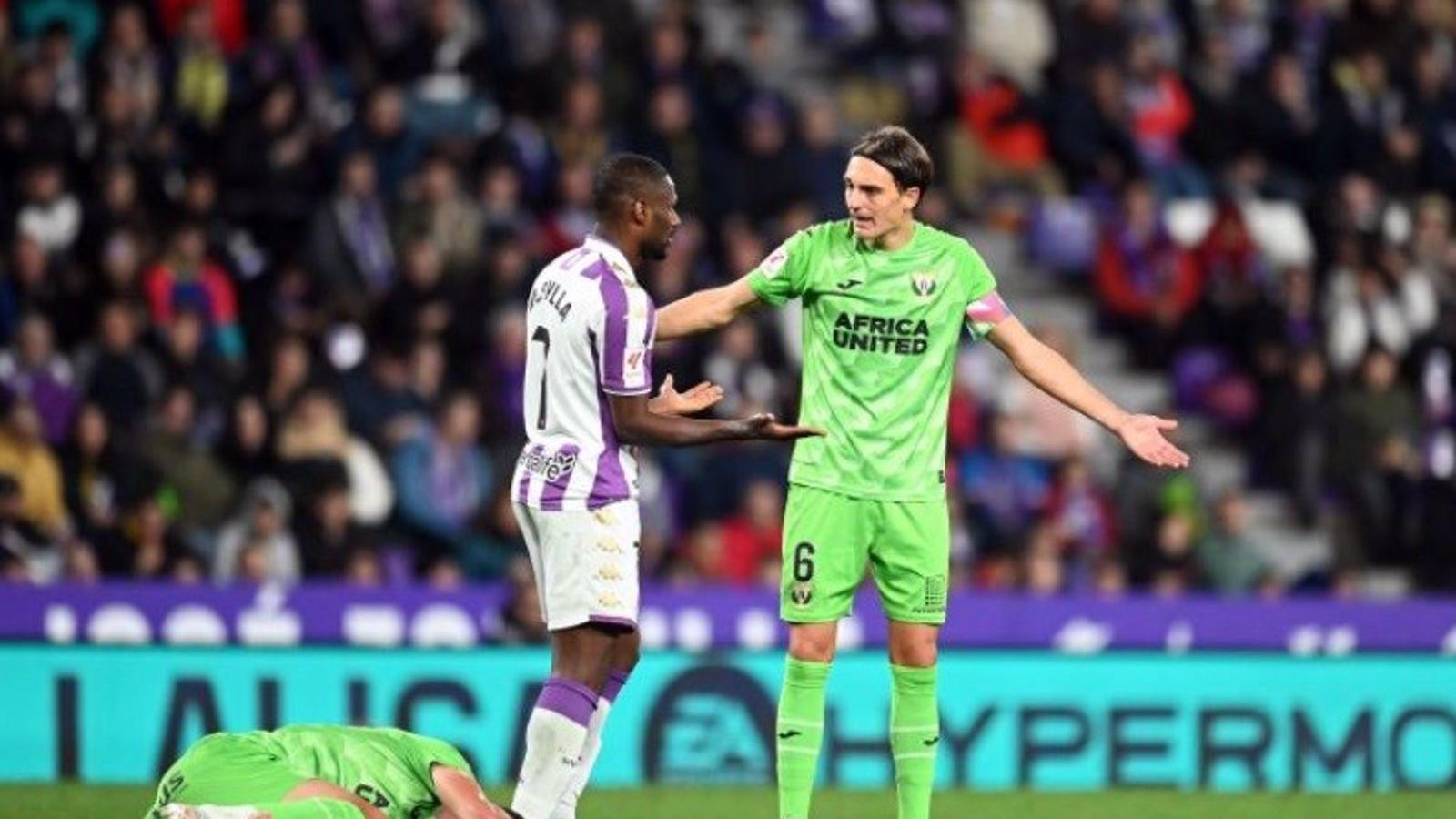 El Leganés se marcha de Zorrilla con el liderato intacto