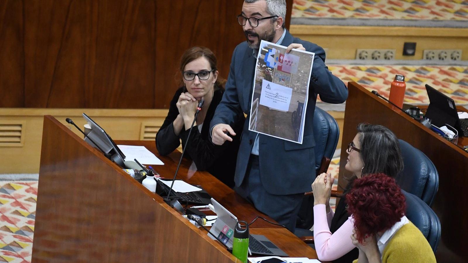 Javier Padilla, 'número 2' de Mónica García en la Asamblea, será el nuevo secretario de Estado de Sanidad