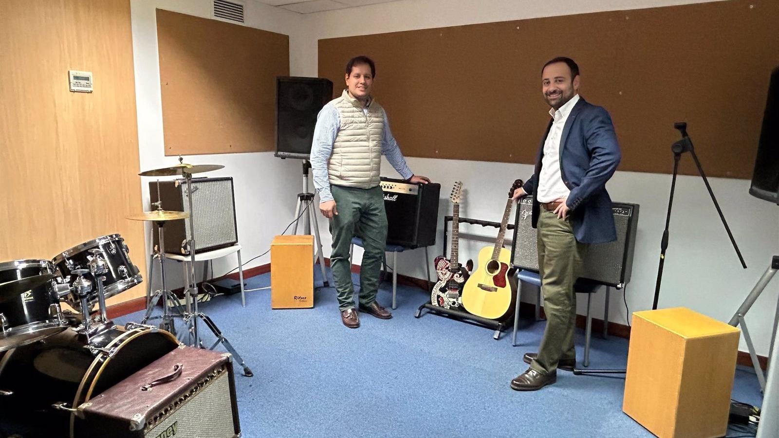 Pozuelo renueva los locales de ensayo del CUBO Espacio Joven