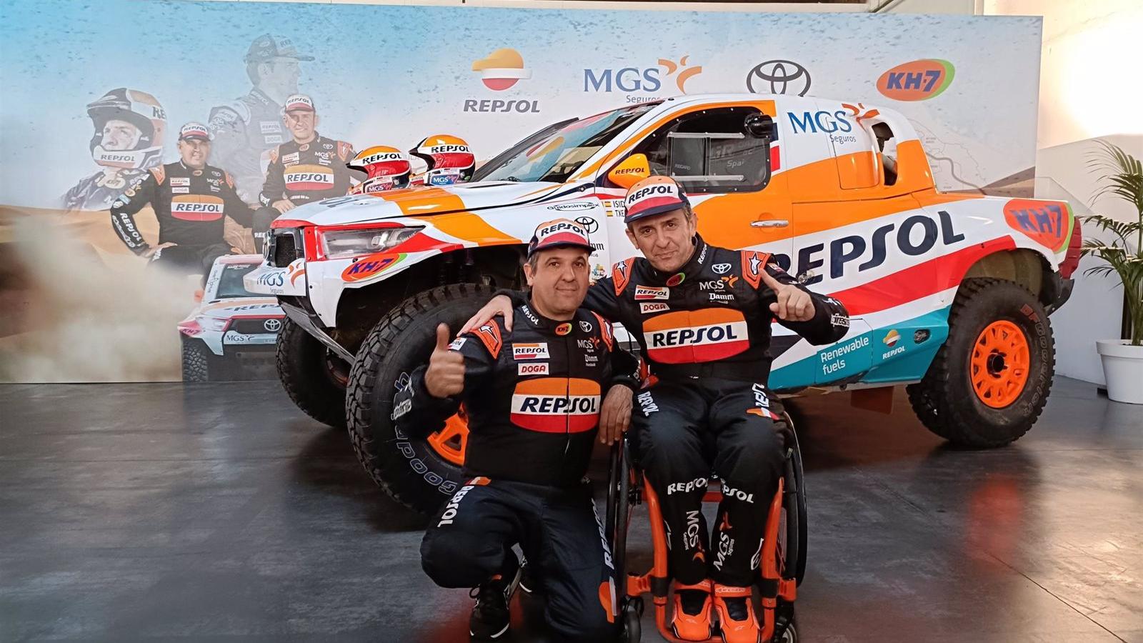 Isidre Esteve: "Tenemos un Toyota preparado para competir y disfrutar más del Dakar 2024"