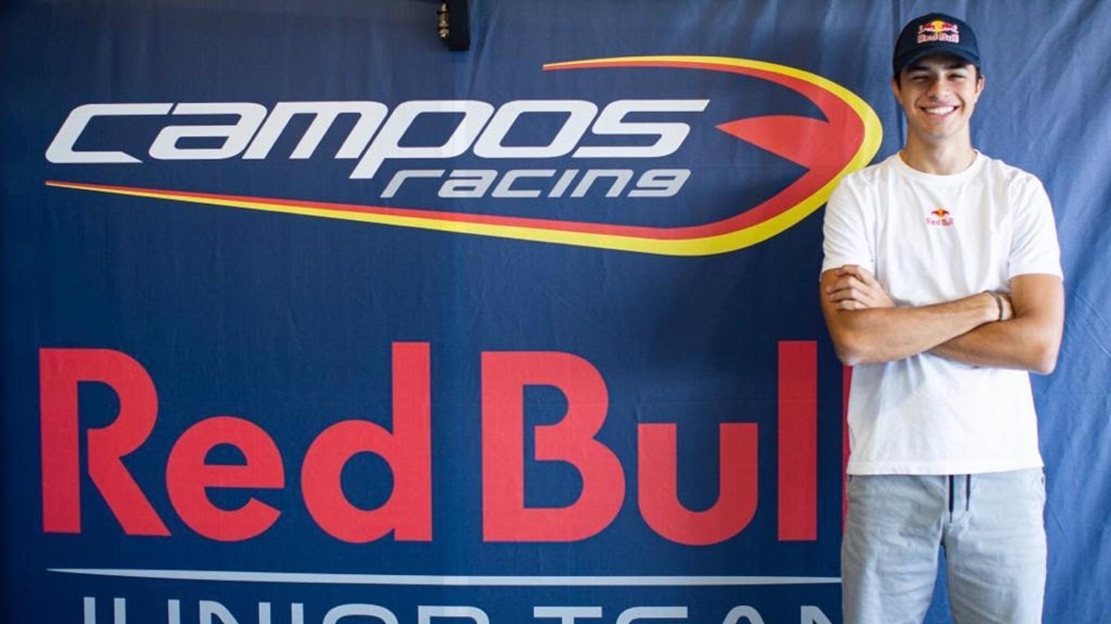 El piloto español Pepe Martí correrá en Fórmula 2 con Red Bull y Campos Racing