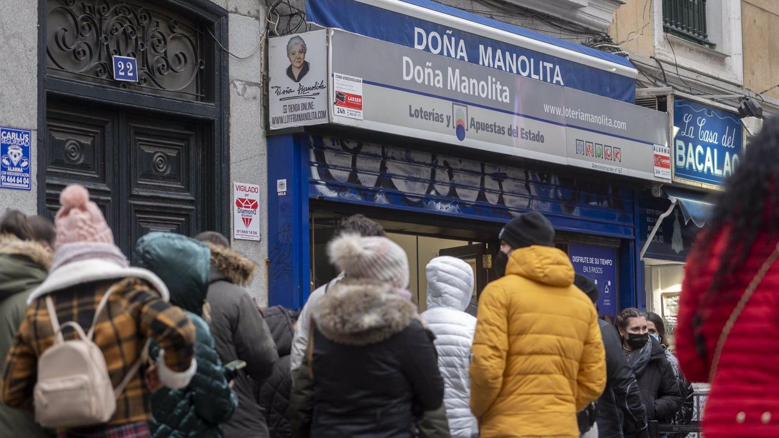 Madrid es la región más agraciada con el 'Gordo' del Sorteo de Navidad