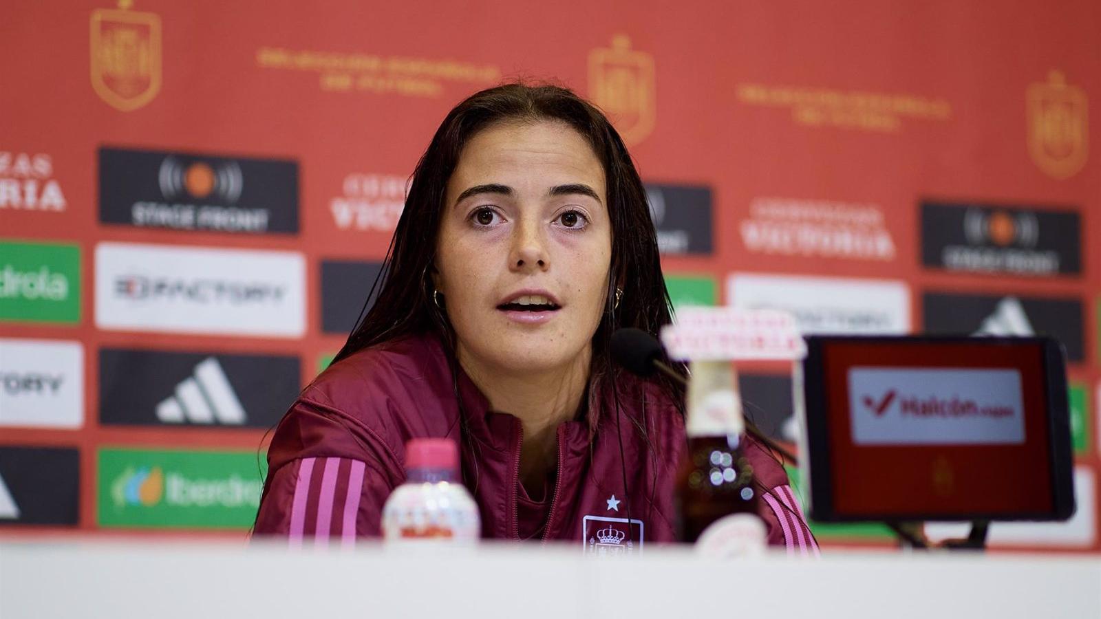 María Pérez: "Somos jugadoras muy ambiciosas y creemos que tenemos que ganar todos los partidos"