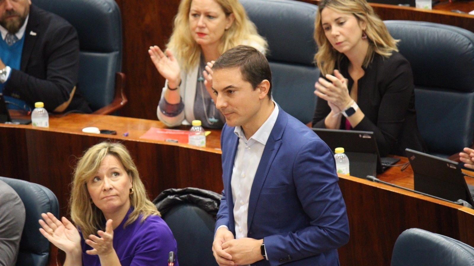 Cambios del PSOE en la Asamblea tras la salida de Llanos Castellanos a Vivienda