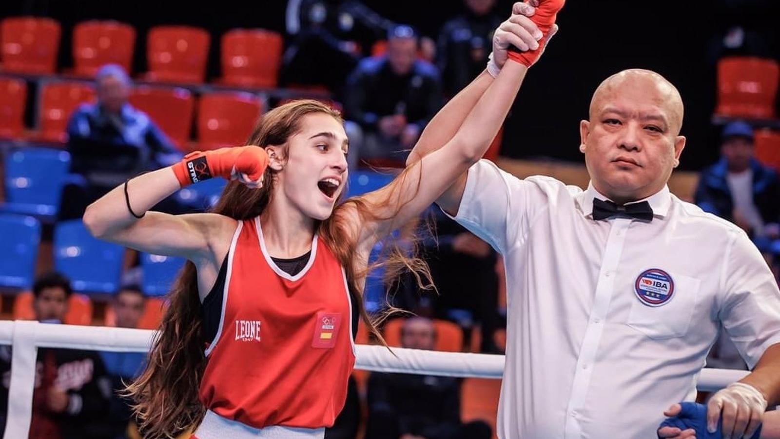 Claudia Alcañiz hace historia para el boxeo femenino español con la primera medalla en un Mundial Junior