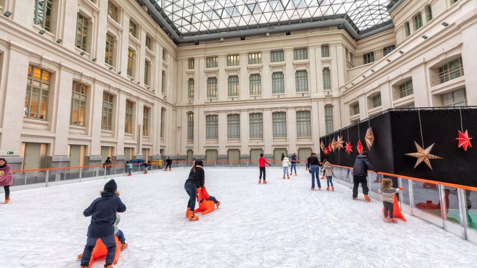 La pista de hielo de Matadero Madrid abre sus puertas