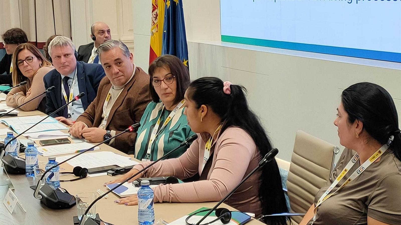 La Comunidad presenta al Consejo de la Unión Europea sus políticas de realojo e integración social