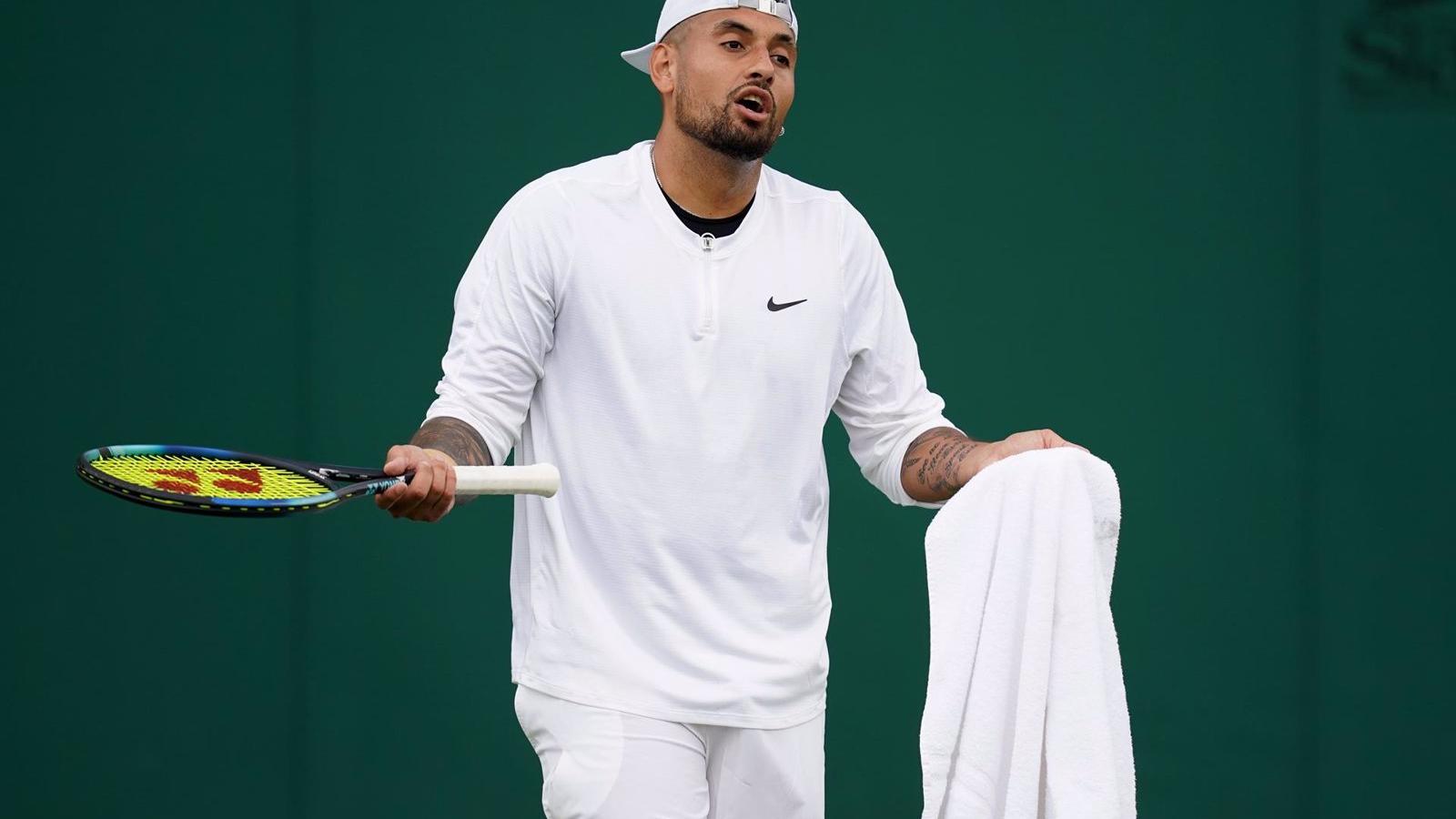 Nick Kyrgios: "Si dependiera de mí, no quiero jugar más, no puedo caminar sin dolor"