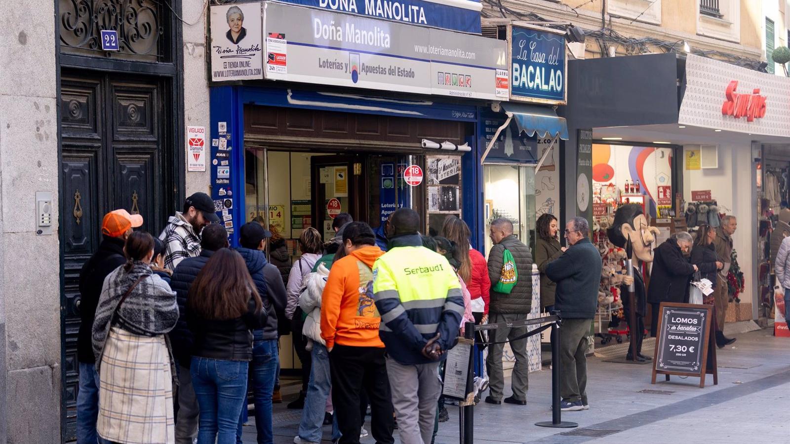 Cada madrileño ha gastado una media de 81,44 euros en Lotería
