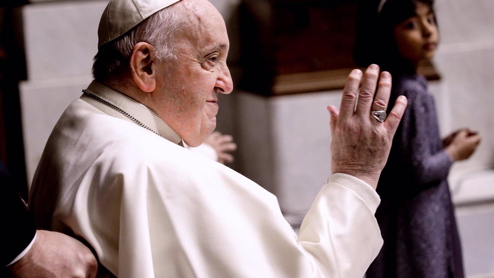 El Papa en Navidad: "Que no se siga alimentando el odio y se encuentre una solución a la cuestión palestina"