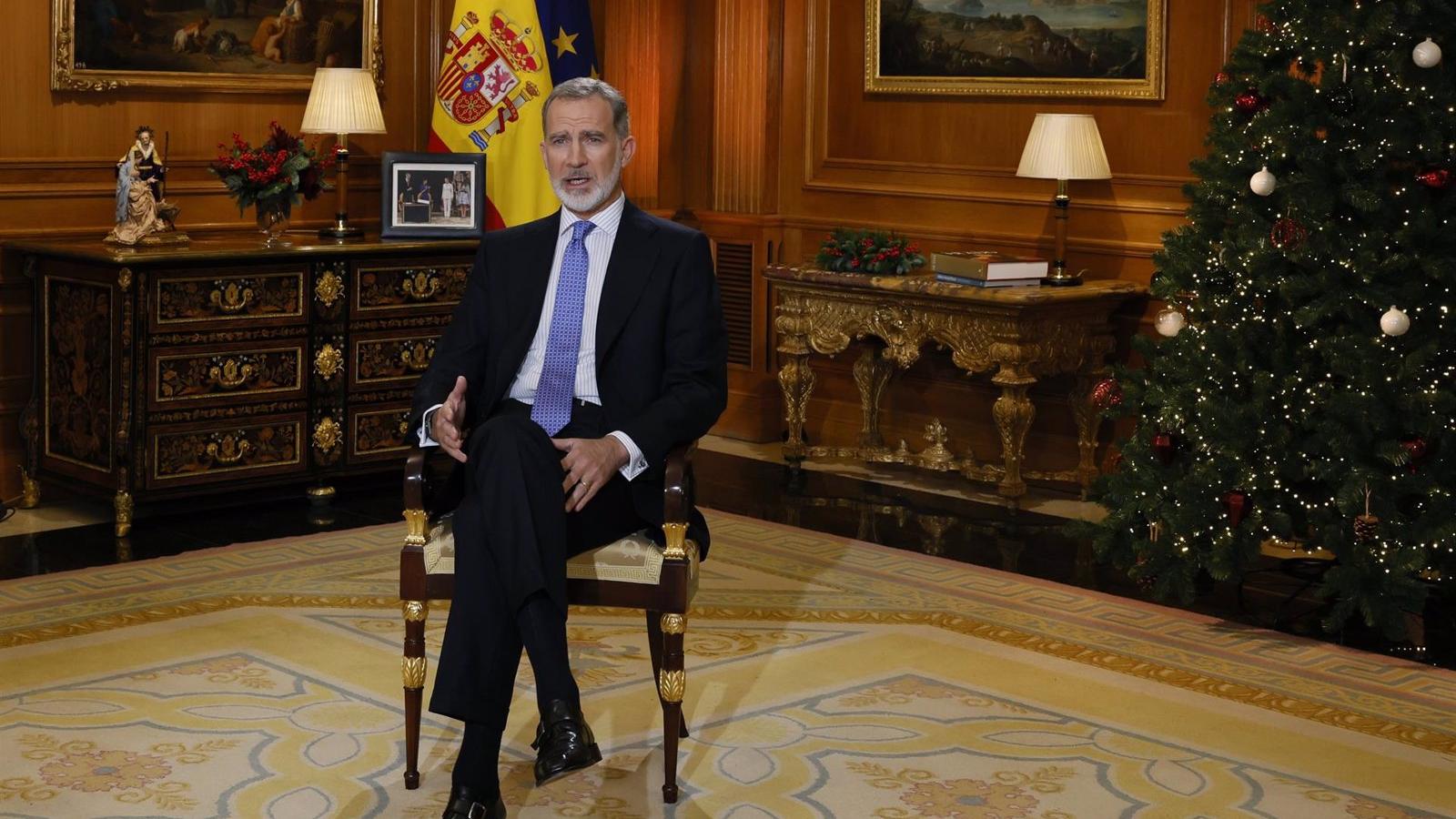 700.000 espectadores menos vieron el mensaje navideño de Felipe VI