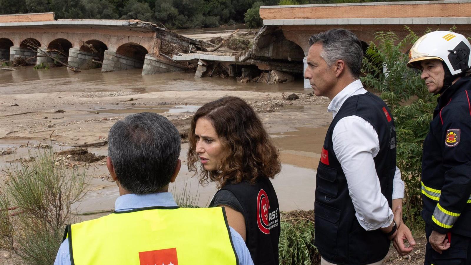 La Comunidad de Madrid ha invertido 60 millones en los nueve municipios afectados por la DANA