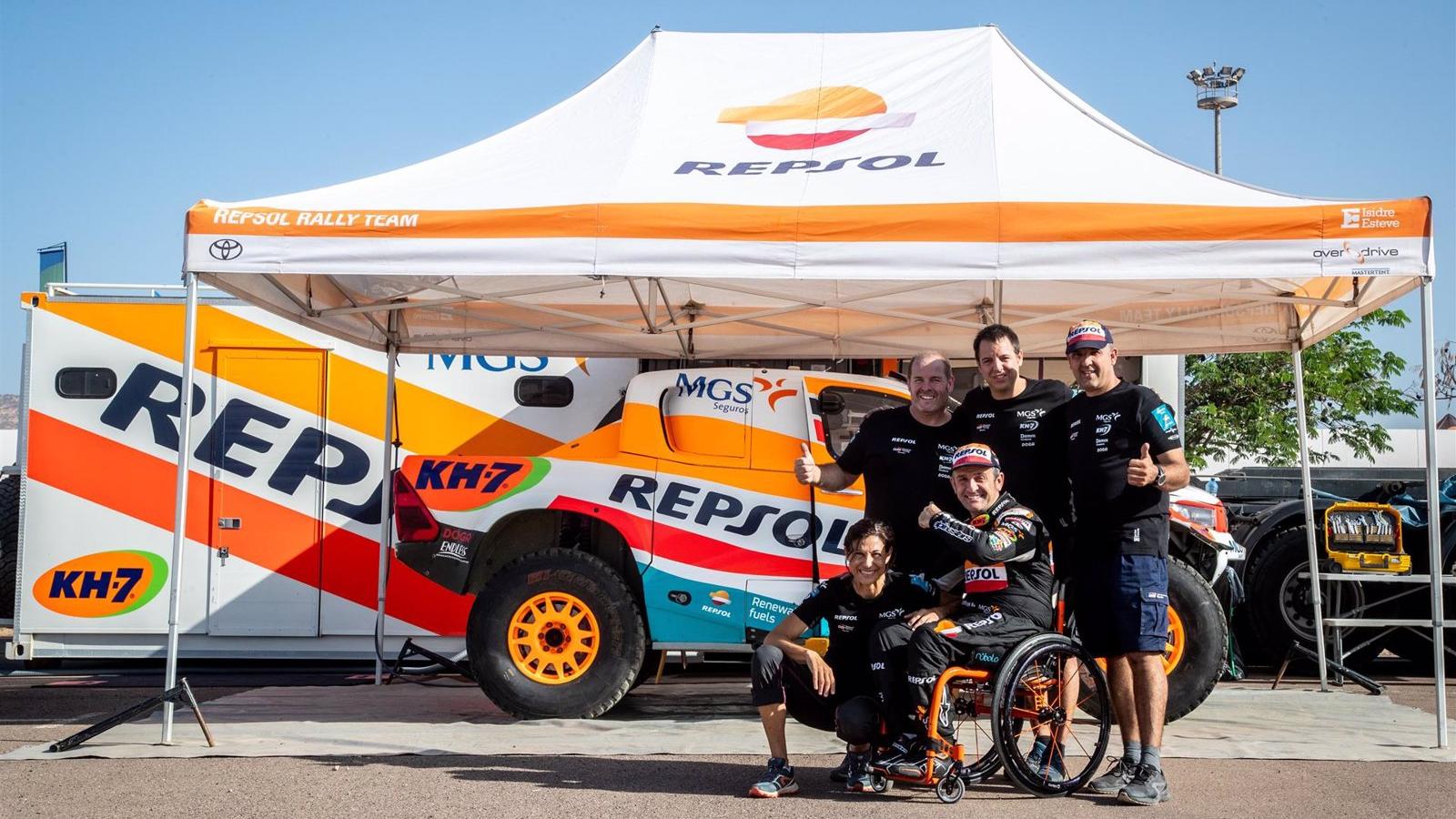 El Repsol Toyota Rally Team recalca la importancia en el Dakar "de optimizar el tiempo al máximo"