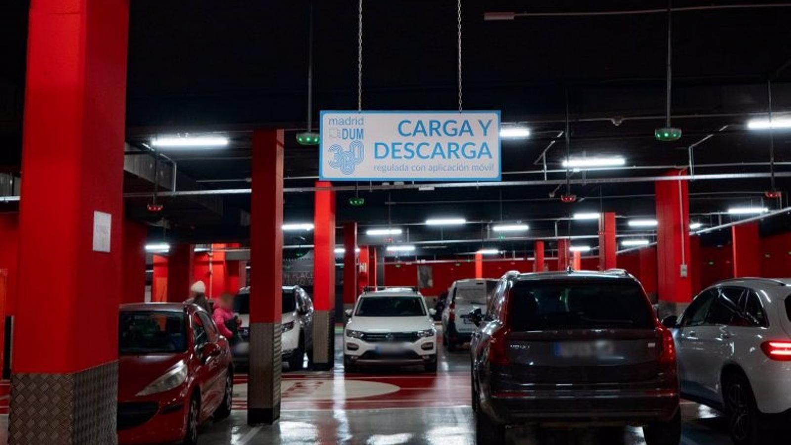 El Ayuntamiento de Madrid habilita plazas exclusivas y gratuitas para mercancías en cinco aparcamientos públicos de Centro