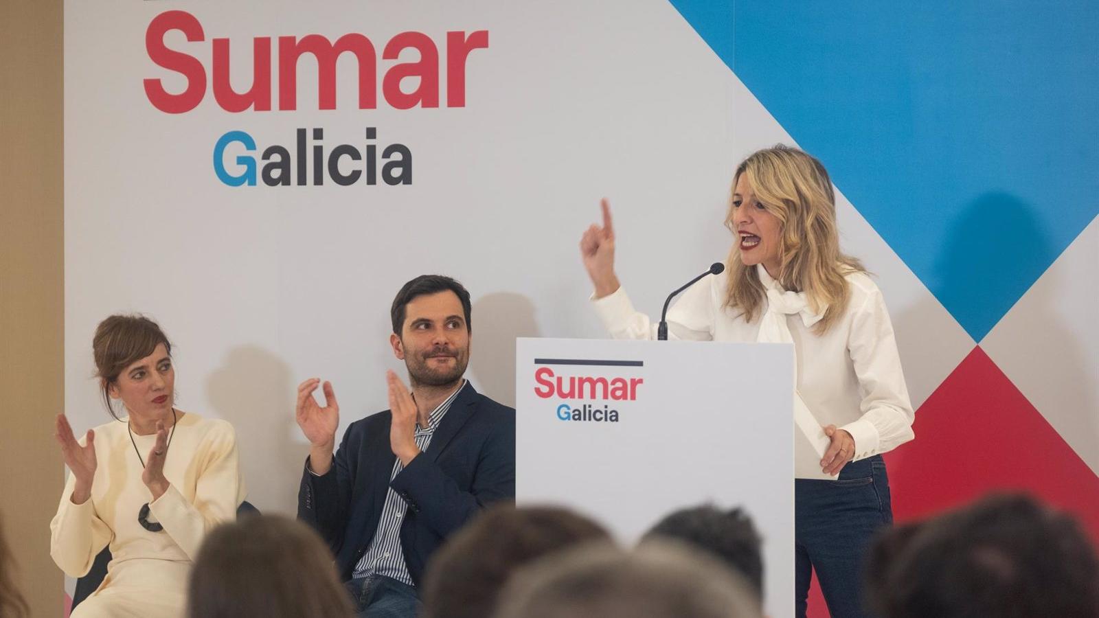 Podemos Galicia no quiere ir en coalición con Sumar