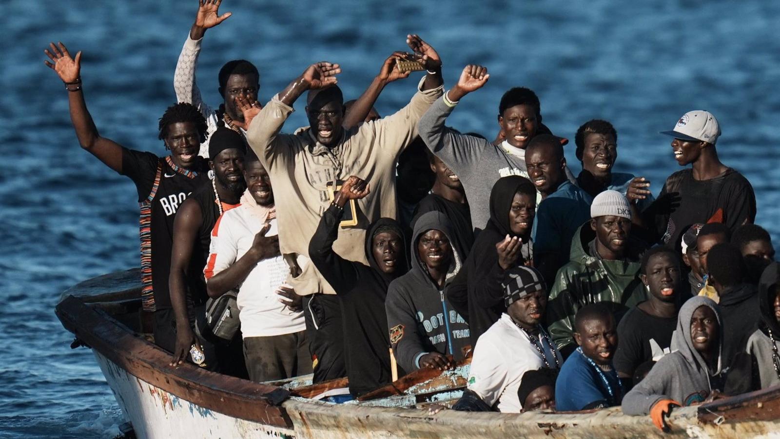 2023, año de récord en migración: el segundo con más llegadas a España (52.945) y el primero a Canarias (37.187)
