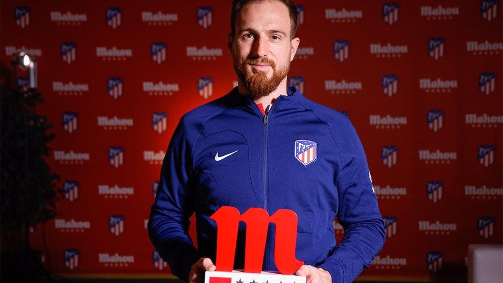Jan Oblak: "Es un enero complicado, pero en fútbol todos los meses son bastante intensos"