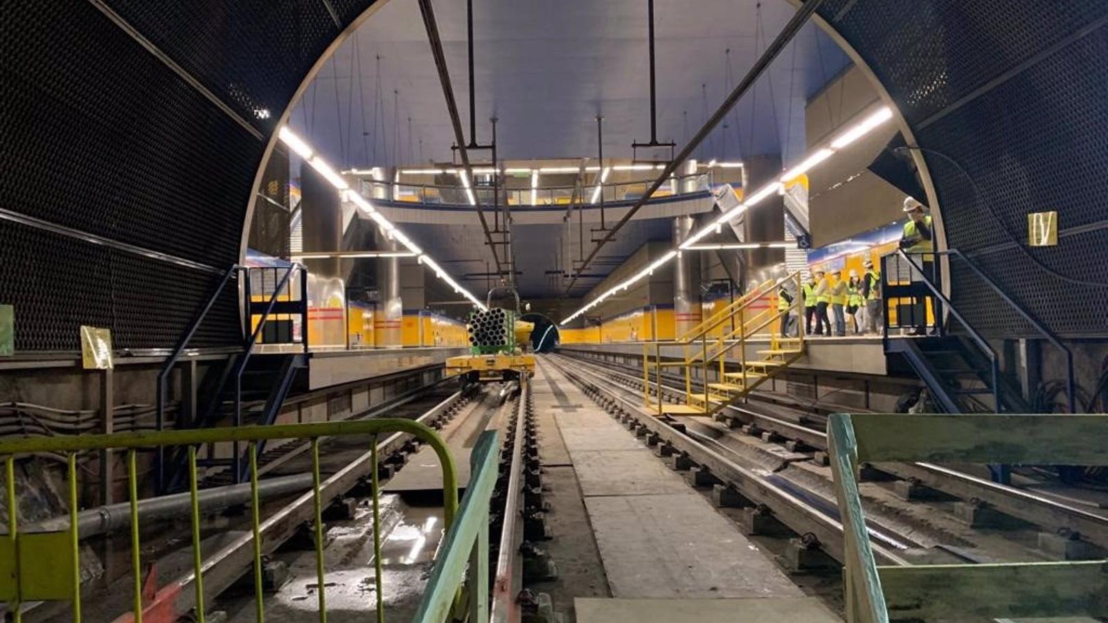 Aplazada la construcción del tramo central de la ampliación de la L11 de Metro