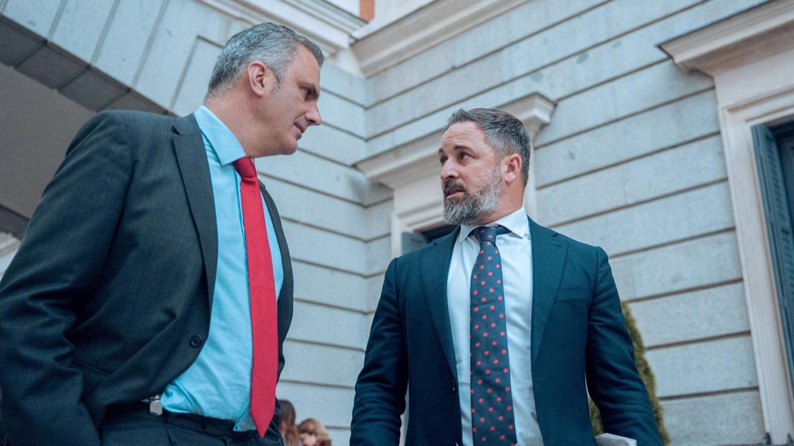 Ortega Smith no se plantea disputar el liderazgo de Vox a Abascal