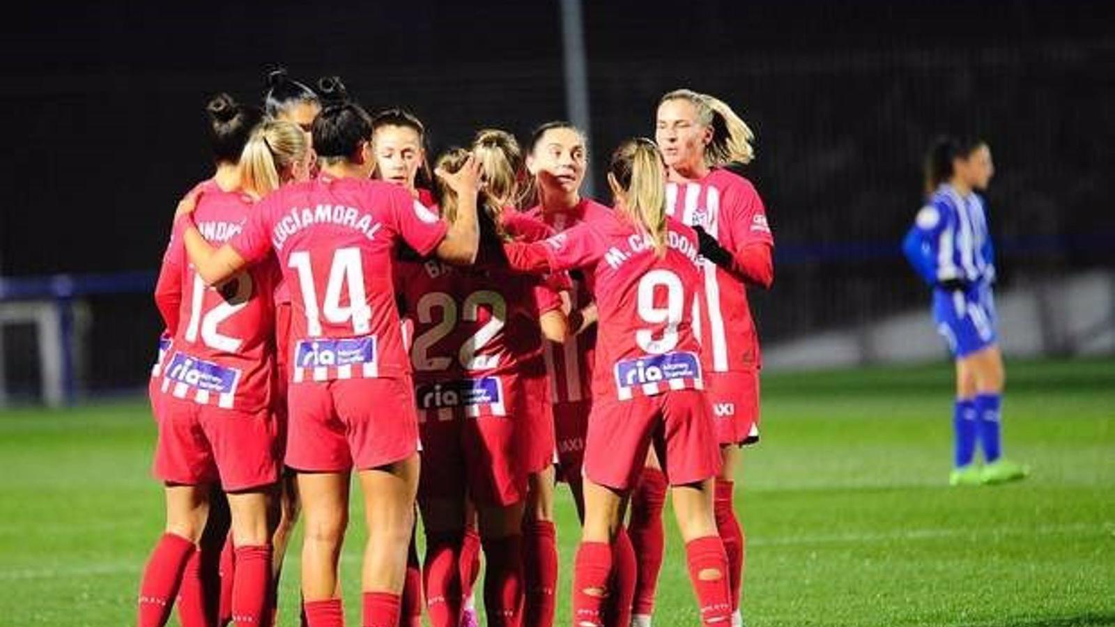 Atlético y Real Madrid avanzan a cuartos en la Copa de la Reina