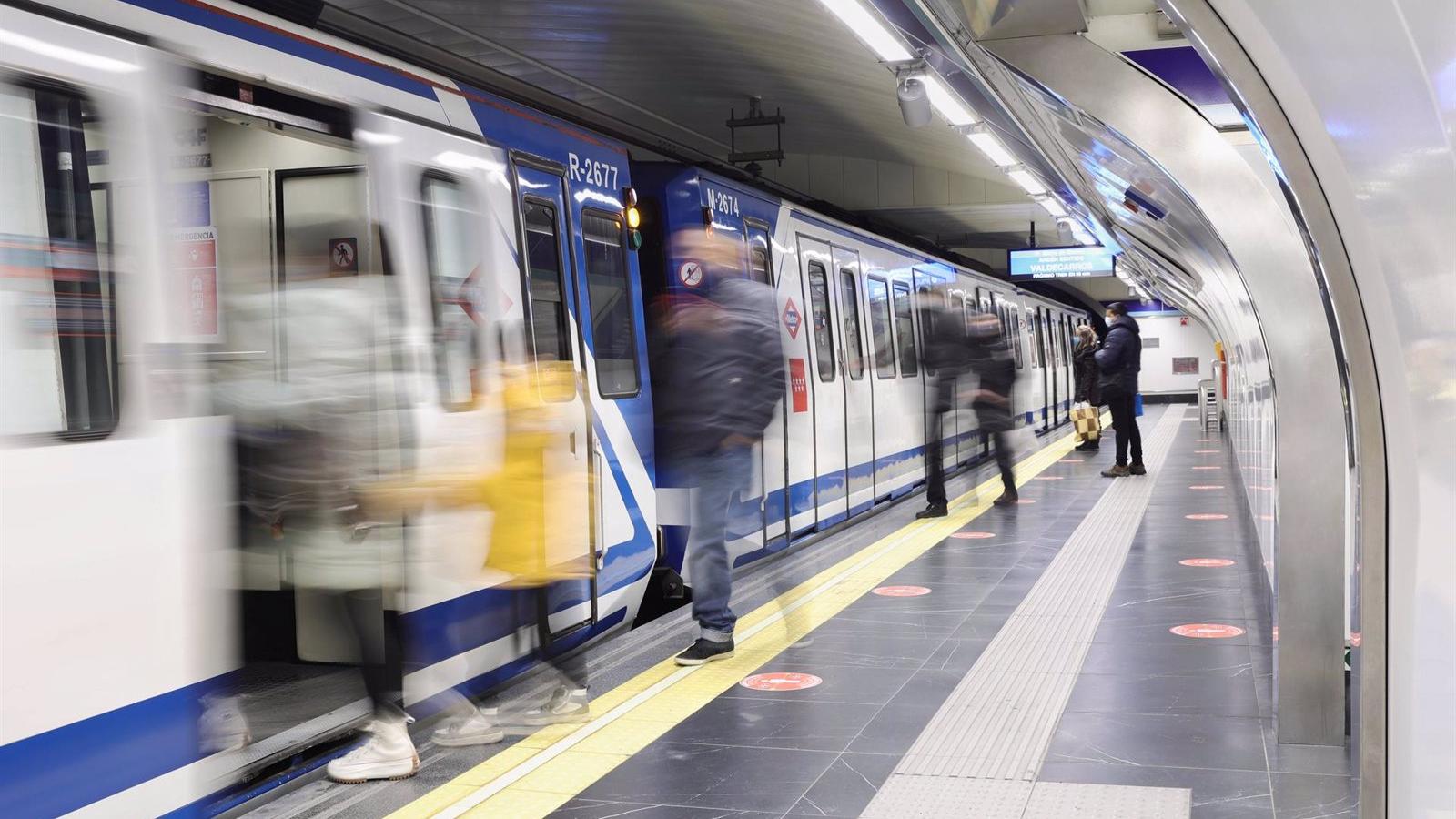 Metro Madrid aumenta en 2023 en un 16% sus viajeros y roza cifras pre pandemia