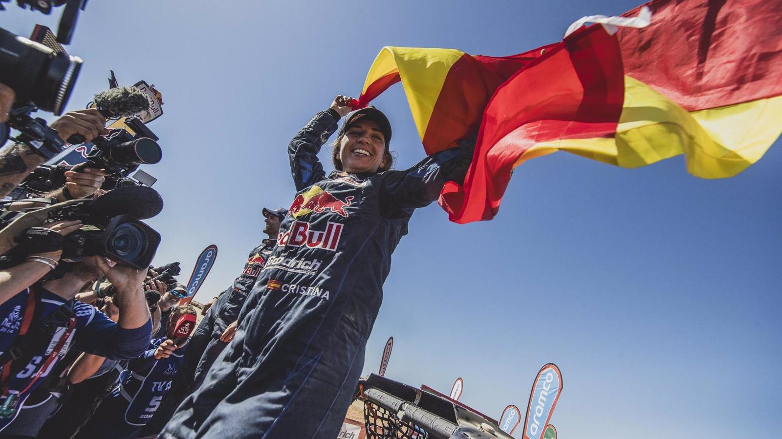Cristina Gutiérrez, segunda mujer que gana un Dakar
