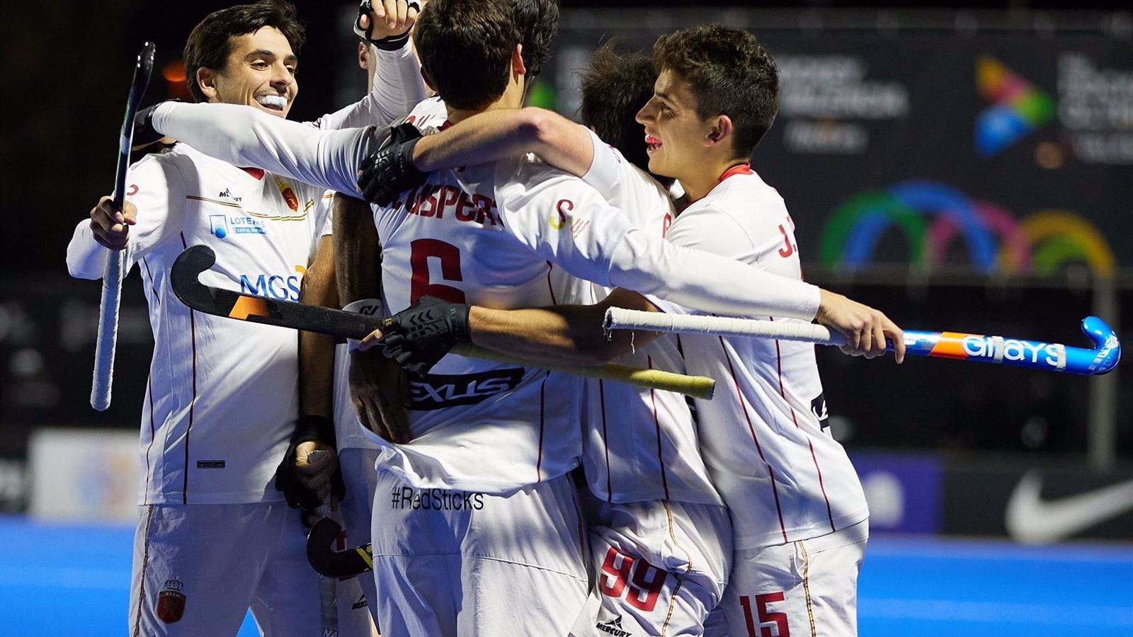 La selección masculina de hockey hierba roza el gran broche del Preolímpico ante Bélgica